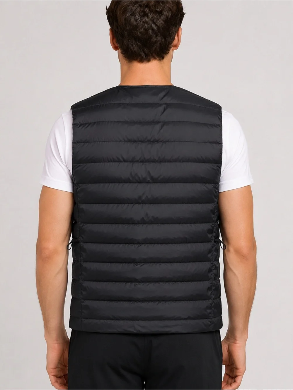 NWT Adidas Helionic Light Down Vest Black Men’s Large JD1085